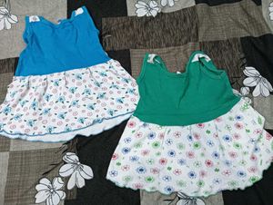 2 Cotton Frock 🌈