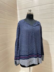 GAP Print Blouse Top