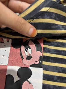 Mickey Mouse Striped Tee