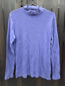 Lavender High Neck Tshirt