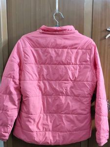 Pink Quilted Jacket