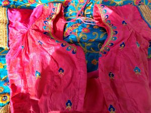 Peacock Southindian Half Saree