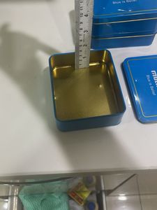 Muthoot Blue Tin Box