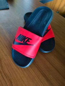 Nike Red Slides