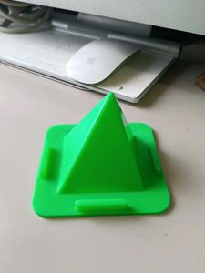 4 Side Angle Mobile Stand Green