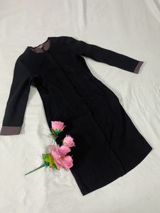 Chic Black Long Sleeve Dress