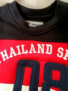 Thailand Junior, Brand New, Full Sleeves, Boys Tshirt/Pullover