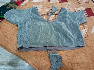 Beautiful Silver Blouse