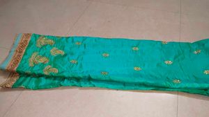 Elegant Green Saree