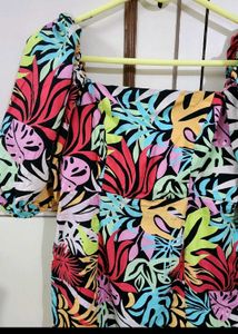 ONLY Monsoon Fun Cotton Mini Dress