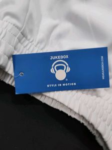 White Stretchable Shorts