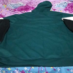 Green Graphic Hoodie