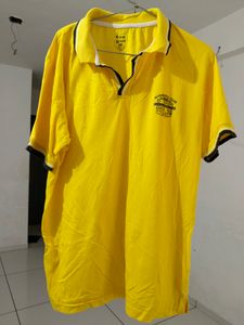 Yellow Brand New Tishirt For Men