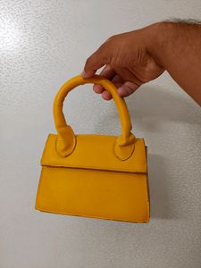 Luxury Yellow Mini Purse