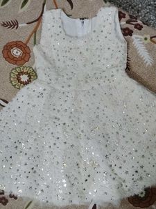 Sparkly White Party Dress