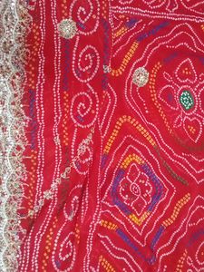 Red Saree