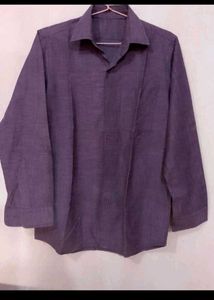 Men's Purple Formal Shirt