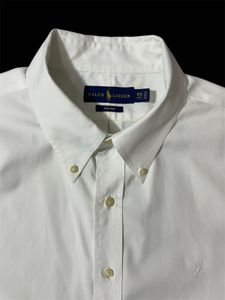 Ralph Lauren Classic White Button-Down Shirt