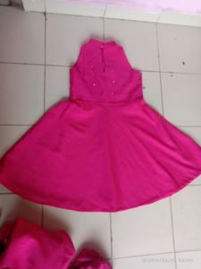 Frock With Shrara Set