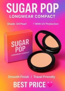 SUGAR POP Longwear Compact - Shade 04 Pearl