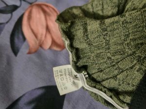 Olive Halter Neck Top