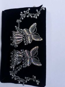 Butterfly Jhumka Earrings