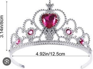 Sparkly Princess Crown pink