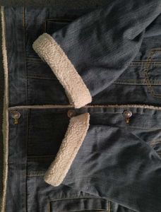 📢 FOR SALE: YAMMA Sherpa-Lined Denim Jacket