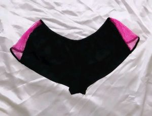Black & Pink Swim Bottom panty