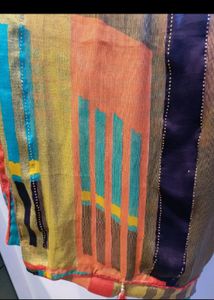 Stone Work In All Over Saree