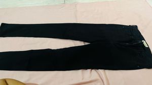 Black High Waist Skinny Fit Denim Jeans