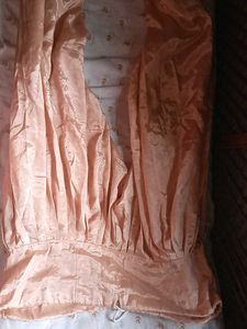 Embroidered Net Kurta Set