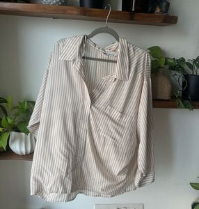 Striped Oversized Shirt