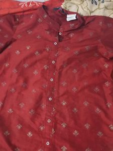 Elegant Maroon Kurta