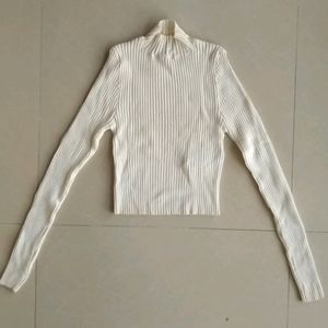 Forever 21 White Sweater Size :S