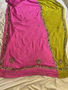 Y2K Bollywood Vintage Beaded Saree