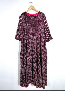 Totally New Laks*ita Heavy Flare Anarkali Kurta