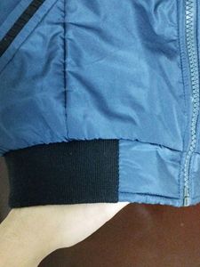 Blue Zip-Up Jacket