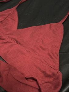 Red Bralette Top
