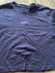 blue t shirt short