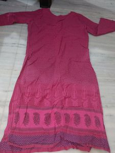 Three Fourth Formal Straight Kurta