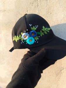 Hand Embroidered Cap 🧢