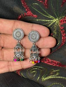 Colorful Jhumka Earrings