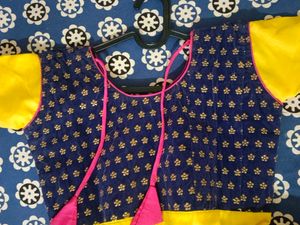 Churidar With Yellow Pant And Dupatta