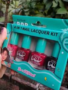 Sugar Pop 4-in-1 Nail Lacquer Kit