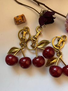 Coach Cherry Keychain 🍒