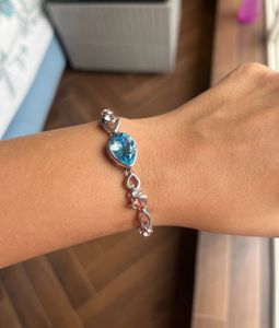 Blue Stone Bracelet