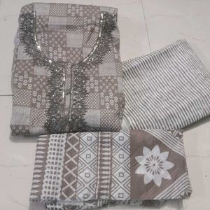Pure cotton dress material