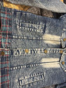 Denim Jacket with Hood