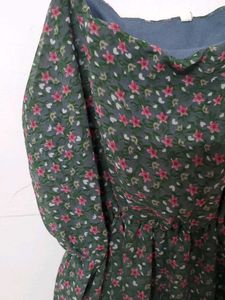 Floral Tiered Mini Dress